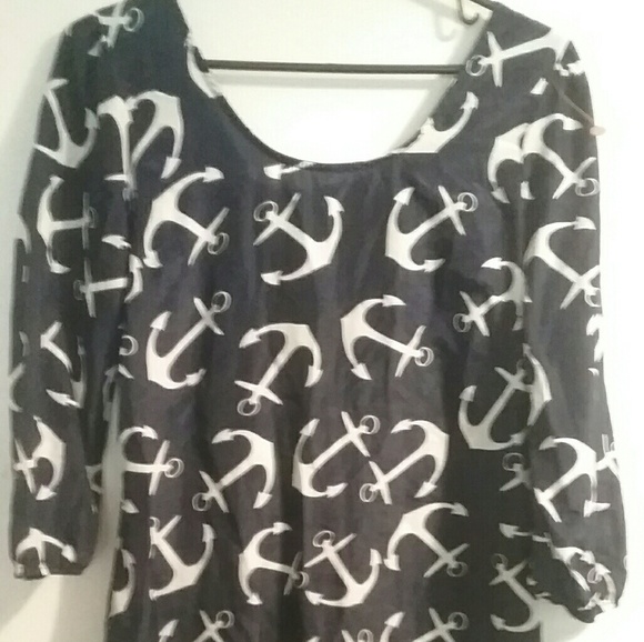 Rue 21 anchor dress size s - Picture 1 of 2
